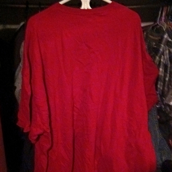 Fright Rags, Zombies Revenge of the nerds 5xl T-shirt, Red - Picture 3 of 4